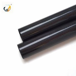 3K Carbon Fiber Tube Shaft Fyrir SUP Paddle
